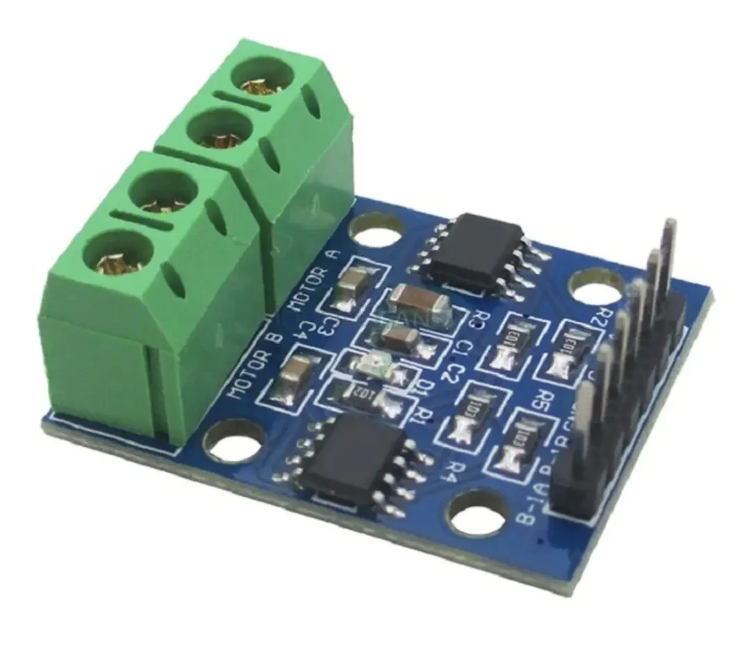 Драйвер двигуна L9110S 2.5-12 В 0.8 А модуль, плата, фото 1