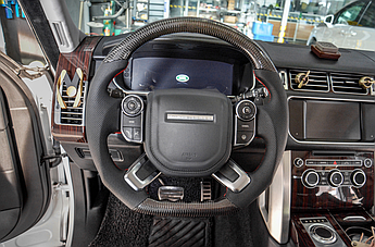 Карбонове кермо Land Rover Range Rover Vogue L405 Sport L494 Evoque L538 Ренж Ровер