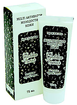 Golden Caviar - омолоджуючий крем для на основі чорної ікри (Голден Кавяр)