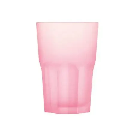 Рожева матова склянка Luminarc 400 мл Techno Colors Coral Р0374