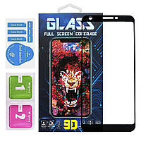 Защитное стекло Premium Glass 9D Full Glue для Google Pixel 3A XL Black