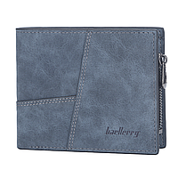 Гаманець горизонтальний з монетницею Baellerry Синій (w016-3)