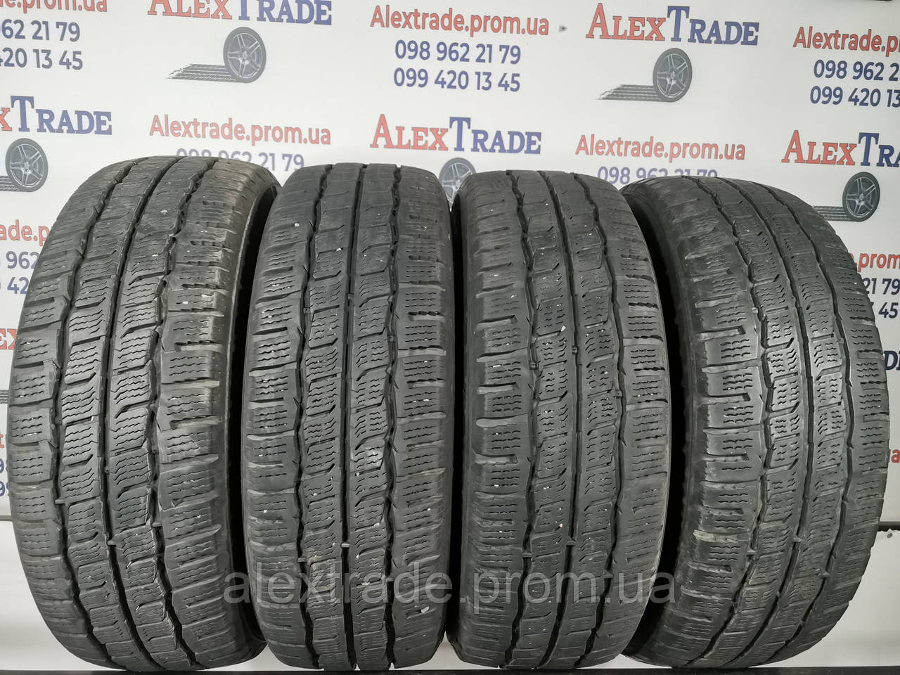 215/65 R16С Kumho Winter PorTran CW51 зимові шини б/у, фото 1