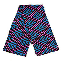 Шарф жіночий No51 весна осінь тканина поліестер із відчуттям шовку абстрактний принт розмір 114х14 см