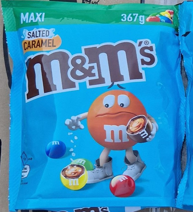 Арахіс m&ms солена карамель 367 г.