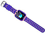 Дитячий смарт-годинник Smart Watch Kids XO-H100 з камерою GPS-трекер Рожевий, фото 4