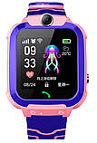 Дитячий смарт-годинник Smart Watch Kids XO-H100 з камерою GPS-трекер Рожевий, фото 6