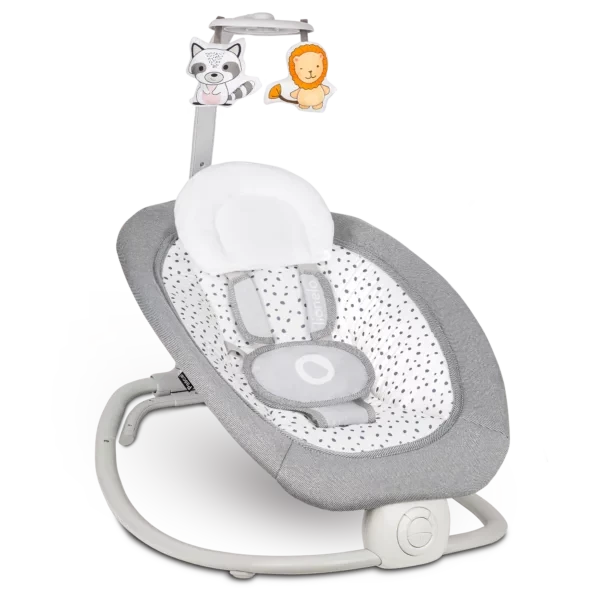 Шезлонг Lionelo PASCAL GREY DOVE, фото 1