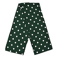 Шарф жіночий No87 весна осінь тканина поліестер із відчуття шовку принт горошок розмір 114х15 см