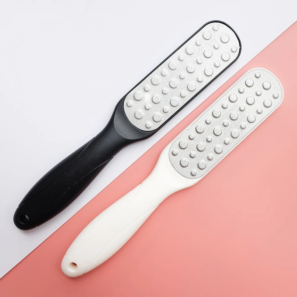 Двостороння терка лазерним напиленням для домашнього педикюру 192, фото 1