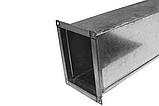 Повітровідведення квадратне з оцинковки 150х150 на шинорейці для виробничого приміщення, фото 7