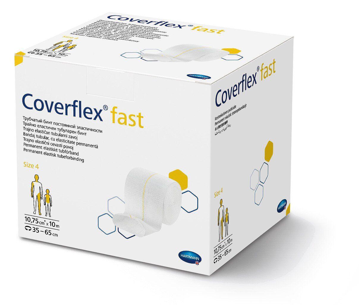 Постійно еластичний трубчастий бинт Coverflex® fast / Коверфлекс фаст Розмір 4 10,7cм x 10м, фото 1