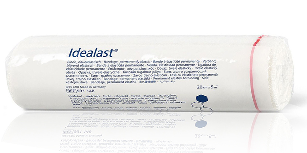 Бинт Idealast для віскі-пеленання, постійно еластичний 20см х 5м 1шт, фото 1