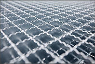 Решітчастий настил 34х38 мм смуга 25х2 мм дріт ф5, 2 мм зварний 1000х1000 мм доставка