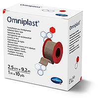 Пластир фіксуючий Omniplast 2,5 см х 9,2 м текстильний