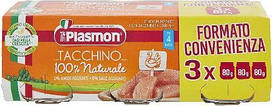 Пюре Plasmon Tacchino індичка 3х80гр