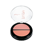 Рум'яна для обличчя TopFace Instyle Blush On подвійні РТ353 № 02, фото 2