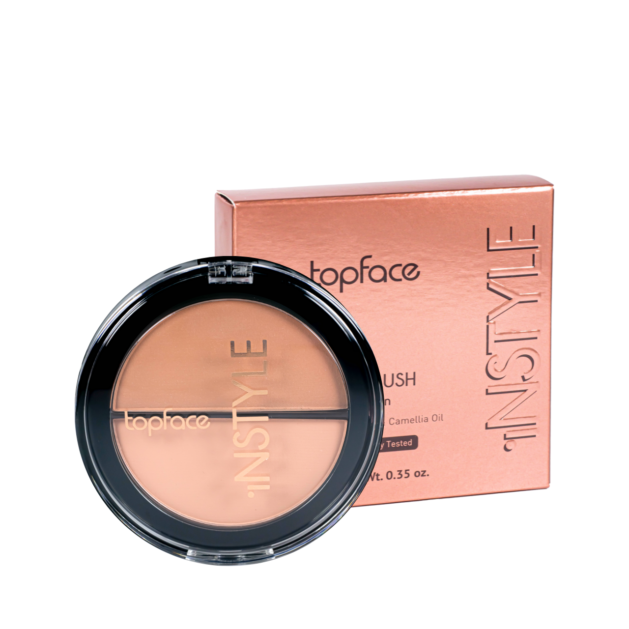 Рум'яна для обличчя TopFace Instyle Blush On подвійні РТ353 № 05