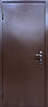 Двері металеві технічні в наявності, Redfort Метал+ДСП Ral 8017/Венге магія, фото 6