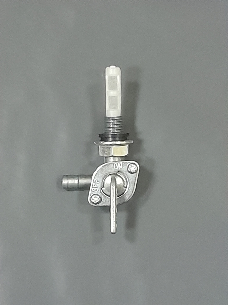 Кран паливний бензогенератора ET-950 D-10 мм JIANTAI без відстійника вихід вліво, фото 1