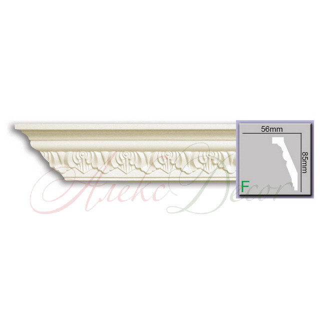 Стельовий плінтус Harmony K1161 (8,5х5,6)см, довжина 2м