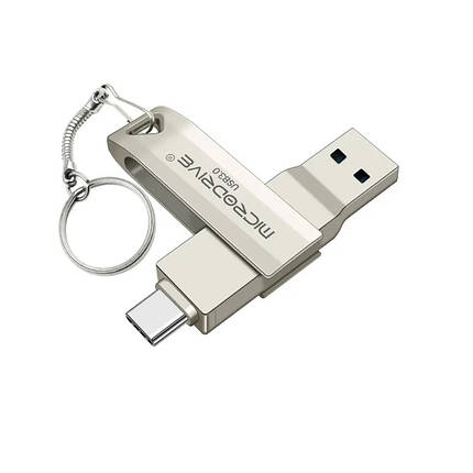 Флешка 64 ГБ TypeC - USB 3.0 OTG MICRODRIVE, фото 1