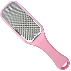 Педикюрна терка з ручкою для ніг, видалення мозолів та огрубілої шкіри (пилка, пемза педикюрна) - 185 Рожевий