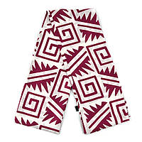 Шарф жіночий No65 весна осінь тканина поліестер із відчуттям шовку абстрактний принт розмір 114х15 см