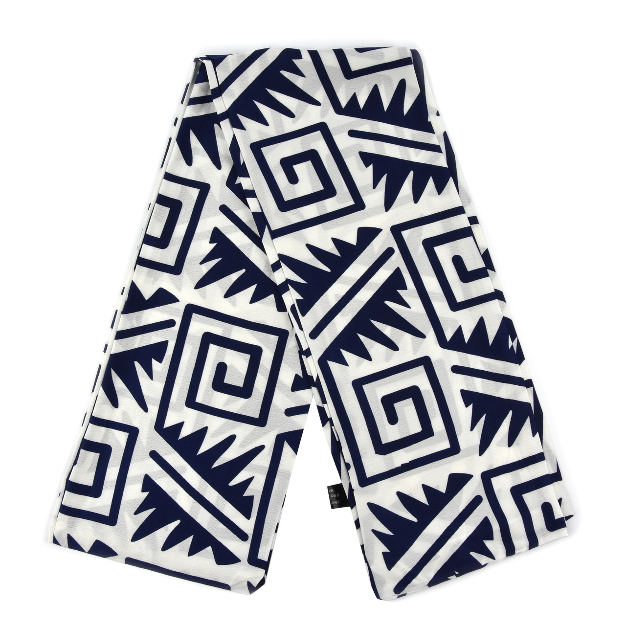 Шарф жіночий No64 весна осінь тканина поліестер із відчуттям шовку абстрактний принт розмір 114х15 см - фото 1 - id-p1932976889