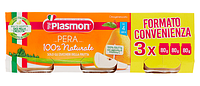 Пюре Plasmon Pera груша 3х80гр