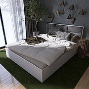 Ліжко з м'яким узголів'ям Лайт-1400 (основа Щит ДСП)