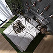 Ліжко з м'яким узголів'ям Лайт-1400 (основа Щит ДСП), фото 2