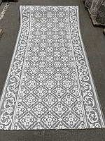 80см Безворсовая дорожка на резиновой основе Karat carpet flex Рогожки циновки Моющийся ковер на кухню
