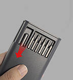 Набір викруток магнітних 25 в 1 в кейсі для точних робіт та дрібного ремонту, фото 5