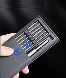 Набір викруток магнітних 25 в 1 в кейсі для точних робіт та дрібного ремонту, фото 8