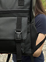 Міський рюкзак Канкун, жіночий в екошкірі з відділенням для ноутбука, фото 2