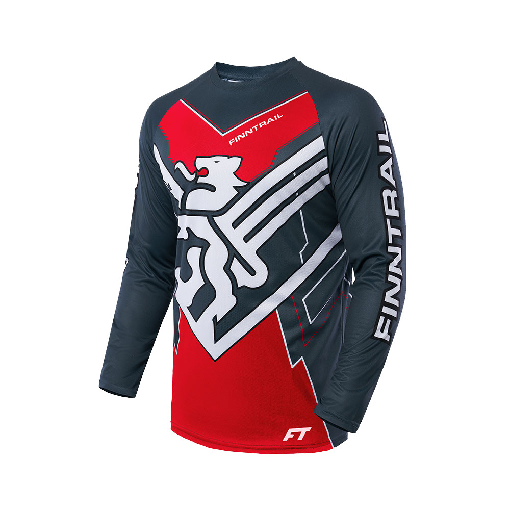 ДЖЕРСІ FINNTRAIL КОЛІР RED, фото 1