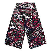 Шарф жіночий No53 весна осінь тканина поліестер із відчуттям шовку абстрактний принт розмір 114х15 см