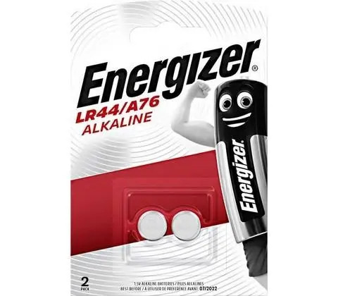Батарейка Energizer A76, LR44, AG13 Alkaline 2шт (E301536600)