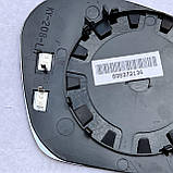 Seat Ibiza 6L (Сеат Ібіца) 2002-2008 вкладиш дзеркала (скло, дзеркальний елемент) лівий, фото 3