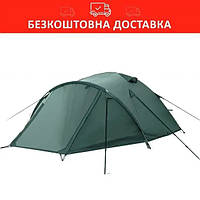 Палатка трехместная Totem Indi 3 (v2) UTTT-018 (палатка для военных трехместная зеленая)