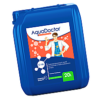 Гипохлорит натрия жидкий 20 л для бассейна AquaDoctor C-15L. Химия для быстрой и длительной обработки воды