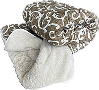 Тепла Ковдра з овечої вовни з відкритим хутром, Зимова ковдра з овечої вовни