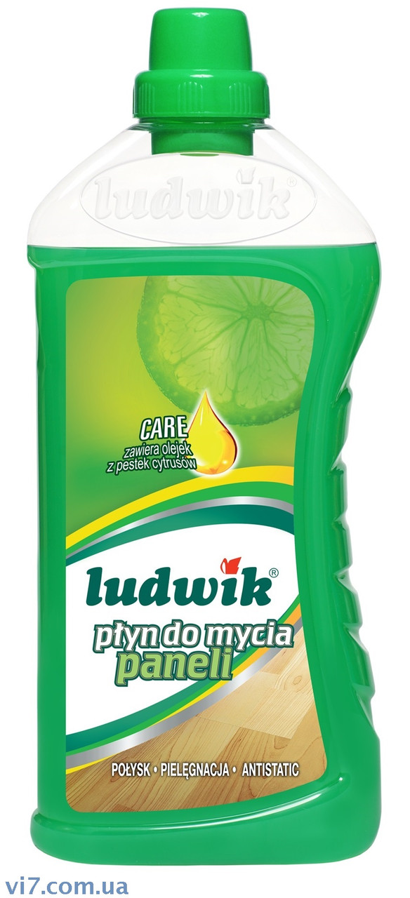 Рідина для миття ламинату Ludwik с ароматом апельсину 1л