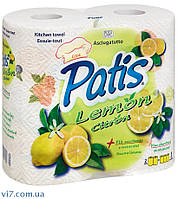 Кухонний рушник Patis Lemon  2-х шаровий 2 х 75 відривів