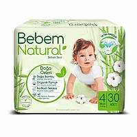 Подгузники детские Bebem Natural 4 Maxi (7-14 кг) 30 шт