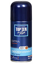 Дезодорант Top Ten для чоловіків Active (спрей) 150мл