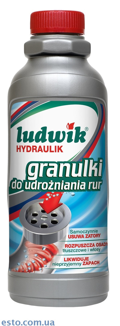 Гідравлік-гранули для прочищення труб Ludwik 850 г