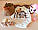 Лялька Реборн (Reborn) 55 см вініл-силіконова Мішель в наборі з соскою, пляшкою та іграшкою Можна купати, фото 10