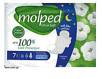 Прокладки гигиенические Molped Pure Ultra Soft Super Night Extra long 7шт